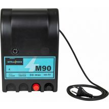Intellishock - Poste de clôture électrique M90 à Leds, secteur 230 v, 0.9 j
