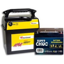 Horizont - Poste mixte ABN37 et batterie 12 v 31 Ah
