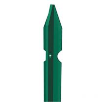Poste plastificado verde h 100 cm