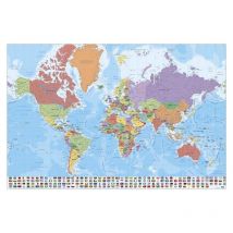 Maxi Poster Carte Du Monde - Grupo Erik