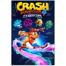 Poster crash bandicoot il était temps