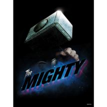Poster d'Art Marvel Avengers Thor -Le Puissant - 40 x 50 cm