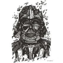 Poster d'Art Star Wars Dark Vador Dessin - 30 x 40 cm