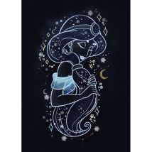 Poster Disney Aladdin - Jasmine dans les étoiles 30 cm x 40 cm