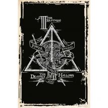 Poster harry potter les reliques de la mort symbole