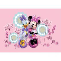 Poster Intissé - Disney Minnie Mouse et Daisy Duck - 155 cm x 110 cm
