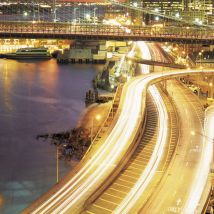 New York City Lights Photo murale - 368 x 254 cm