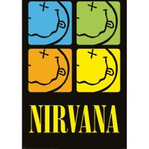Poster nirvana smiley