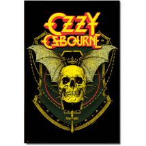 Poster ozzy osbourne crâne