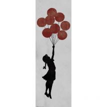 Grupo Erik - Erik - Póster puerta brandalised girl floating original multicolor, 53 x 158 cm
