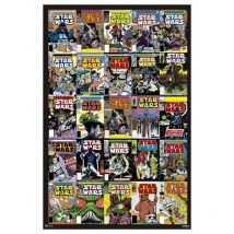 Poster star wars classic comic covers