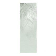 Poster Thème Plume Verte - 90 x 270 cm