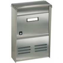 Postisetta 26x12xh37 Alubox Dublo Evo Inox