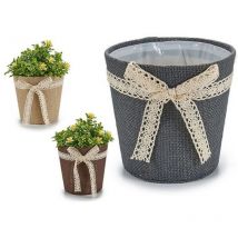 S3601600 Pot de fleurs, multicolore - Ibergarden