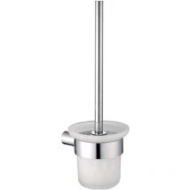 Pot à balai à fixer moon chromé