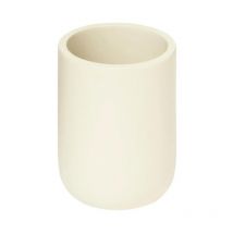 Pot à Brosses à Dents 'Duo' 10cm Ivoire