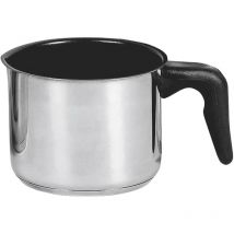 Unbekannt - Milchtopf mit Ausguss innen antihaftversiegelt 1,6 l Ø14cm Edelstahl