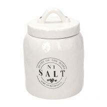 Pot à sel - 720 Cc Céramique Beige
