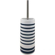 pot à balai brosse wc tical blanc marine