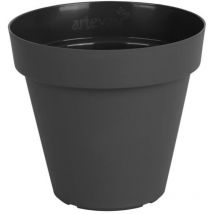 Syntilor - Pot de fleurs capri diamêtre 60cm gris anthracite - eda