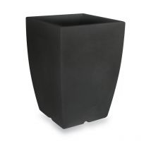 Vase carré Genèse Anthracite - 50 cm