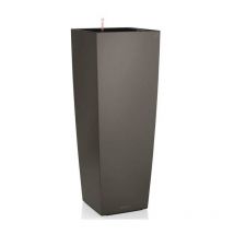 Lechuza - Jardiniere Cubico Alto 40 all-in-one Charbon 18233