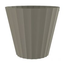 Pot D'injection Doric Couleur Taupe Ø26x23cm