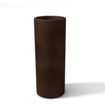 Kloris - Pot de fleur jardinière bronze rond haut pour plantes moderne en résine mod. Barocco