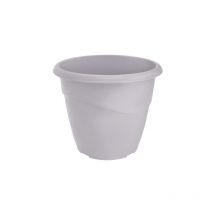 Pot de fleur Marina Ø40x33,7cm non perçé - 23L - Gris béton