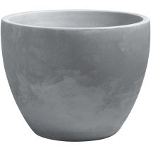 EDA - Bac à arbustes palmea Gris - rond ø 70 x 55cm - 98L