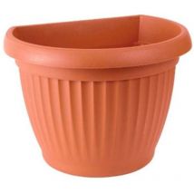 Pot de Fleurs 2,8L, Terre Cuite, 220x220x160 mm - Terrecuite