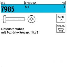 Din 7985/ISO 7045 m.Kreuzschlitz-PH