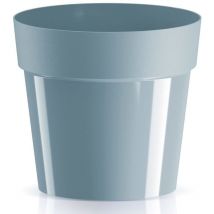 Pot cube basic, dimensions (mm) 235x235x216, coloris Gris Clair - Prosperplast