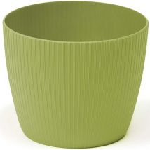 Pot de fleurs en plastique Magnolia Jumper 260 mm, olive