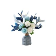 Pot de fleurs géométrique accessoires pour la maison postmoderne rétro