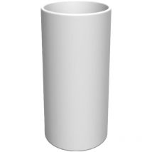 Moovere - hortensia 40 High High Round Indoor and Outdoor Round Planter pour plantes et fleurs Très résistant au temps. Fabriqué en polyéthylène en