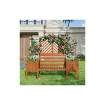 Pot de fleurs, pot de fleurs avec porte - fleurs comme vrilles, pot de fleurs avec beaucoup d'espace, boîte de plantation de pot de fleurs, sapin en