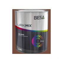 Pot de peinture Polyuréthane / bi composant Brun De Sécurité ral 8002 Brillant - 750 ml