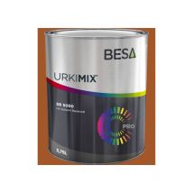 Pot de peinture Polyuréthane / bi composant Brun Orangé ral 8023 Satin - 250 ml