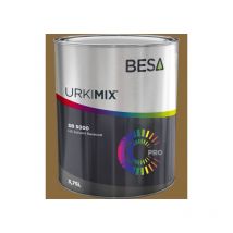 Besa - Pot de peinture Polyuréthane / bi composant Brun Vert ral 8000 Brillant - 500 ml