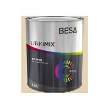 Besa - Pot de peinture Polyuréthane / bi composant Ivoire Clair ral 1015 Satin - 1000 ml