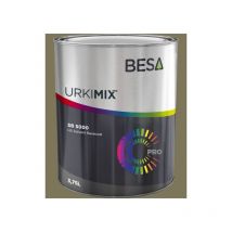 Besa - Pot de peinture Polyuréthane / bi composant Vert Jonc ral 6013 Satin - 1000 ml