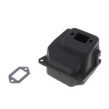 Pot d'échappement avec joint tronçonneuse compatible avec Stihl 038 et MS380