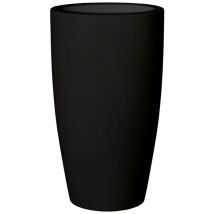 Bambú 70 Jardinière d'Intérieur et d'Extérieur Ronde et Haute Pour Plantes et Fleurs Très Résistante au Passage du Temps. Fabriqué en polyéthylène en