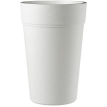 Pot de Fleurs Rond Blanc 38 cm h 65 mod. Stem