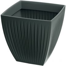 Prosperplast - Pot de Fleur Latia Carré midl Ø48x48 Anthracite
