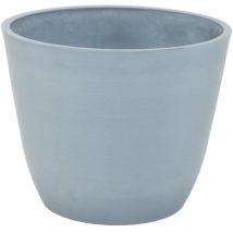 Pot - Mega Collections - Ecostone Egg - Ø 41 Cm - H 33 Cm - Gris