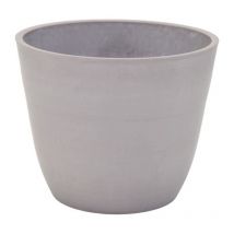 Mega Collections - Pot Ecostone Egg - ø 41 cm - h 33 cm - Taupe