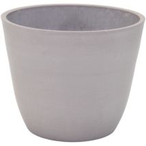 Mega Collections - Pot Ecostone Egg - Ø 41 Cm - H 33 Cm - Taupe
