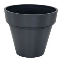 Pot Mega Collections Ecostone Planter - ø 35 cm - h 30 cm - Noir